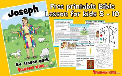 Joseph (5-10 year old Bible lesson pack)