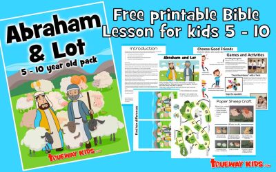 Abraham and Lot separate (5-10 year old pack)