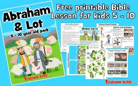 Abraham and Lot separate (5-10 year old pack) - Trueway Kids