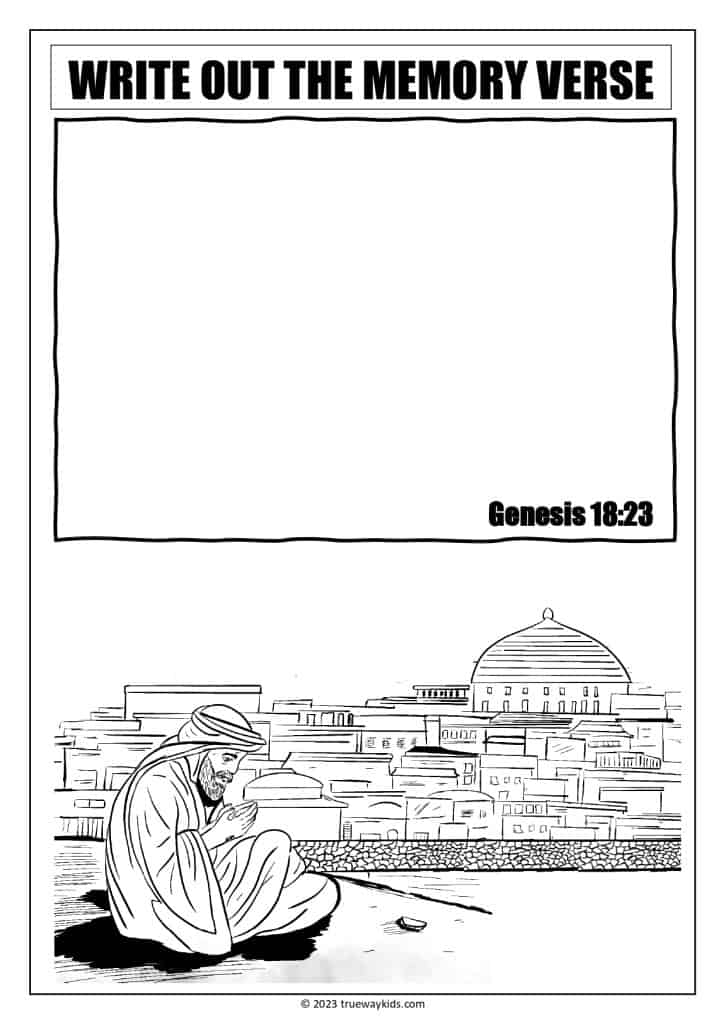 Sodom And Gomorrah Genesis 18 19 Bible Lesson For Teens Trueway Kids