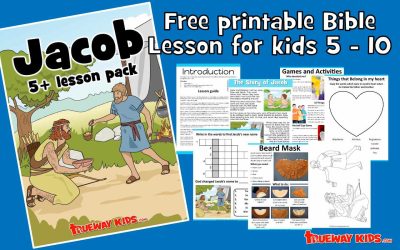 Jacob  (5-10 year old Bible lesson pack)