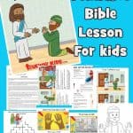 Check out this Jesus and Thomas (John 20) Bible lesson for kids! Ideal for use at home or in the church, this lesson includes story pages, worksheets, games, and more. Teach your kids the story of Jesus and Thomas with this fun and engaging lesson!