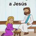 María unge a Jesús - Lección bíblica para niños