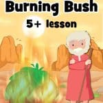 Bring the story of Moses and the Burning Bush to life with this fun Bible lesson for kids. With printable worksheets, coloring pages and crafts, this lesson is perfect for kids at home or in church.