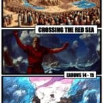 The Red sea Bible lesson for teens