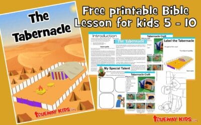 The Tabernacle (5-10 year old Bible lesson pack)