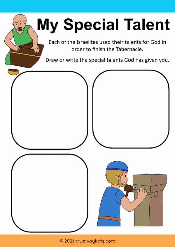 The Tabernacle (5-10 Year Old Bible Lesson Pack) - Trueway Kids