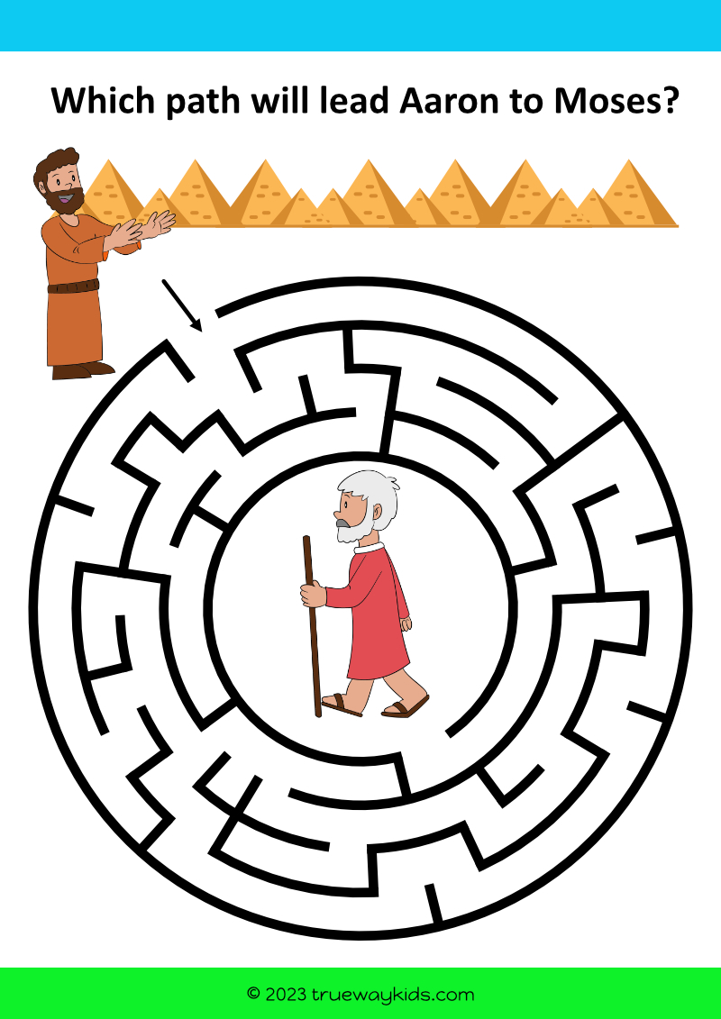 Aaron bible lesson for kids trueway kids