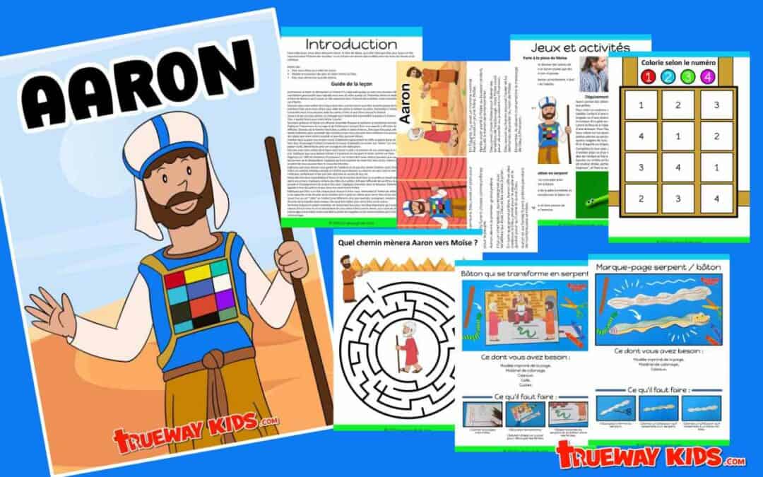 Aaron - Leçon biblique imprimable gratuite pour les enfants