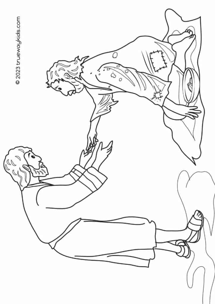 barnabas in the bible coloring pages