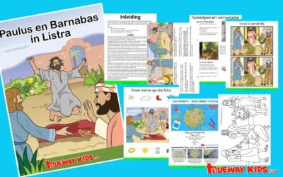 Paulus en Barnabas in Listra – Bybelles vir kinders