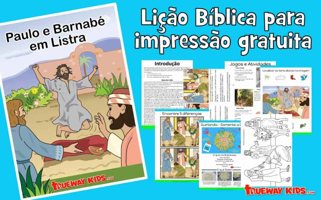 Paulo e Barnabé em Listra