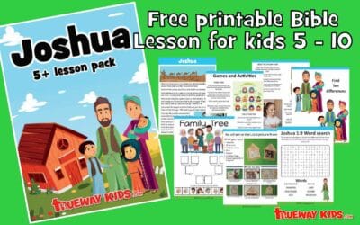 Joshua (5-10 year old Bible lesson pack)
