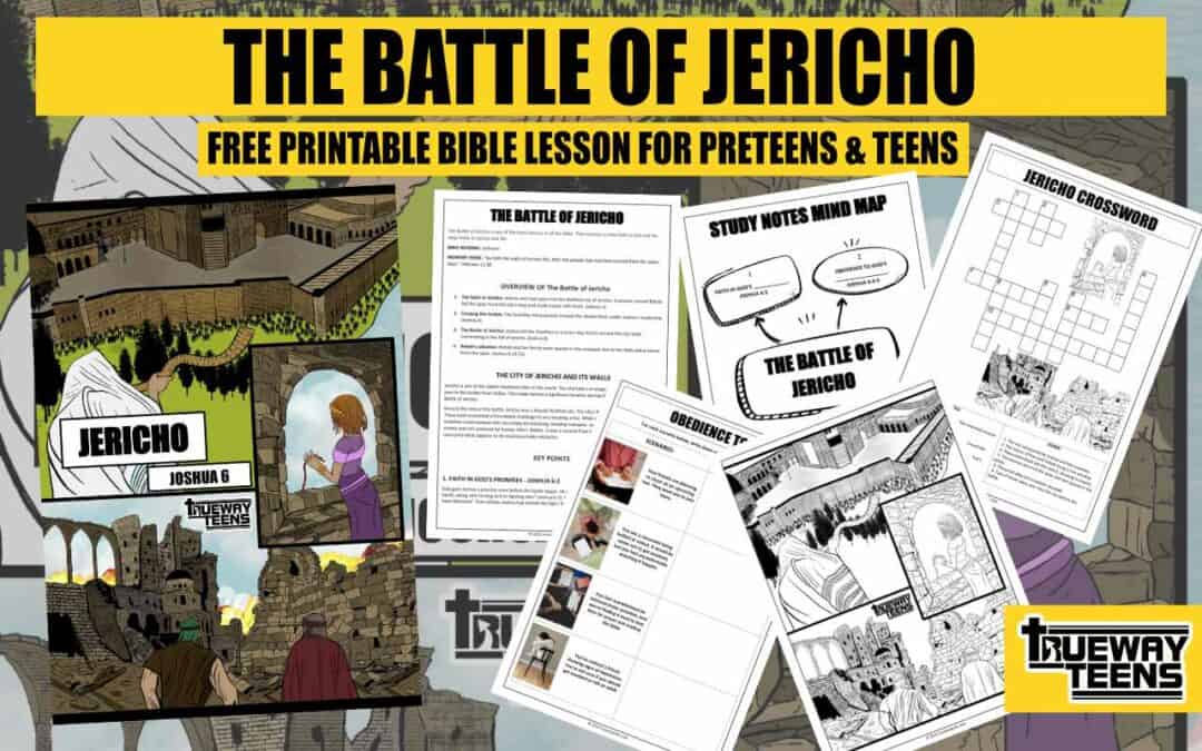 The battle of jericho joshua 6 bible lesson for teens trueway kids