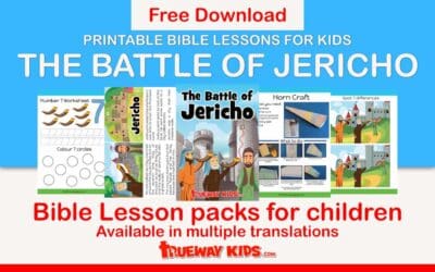 The Battle of Jericho – Free Bible lesson for kids