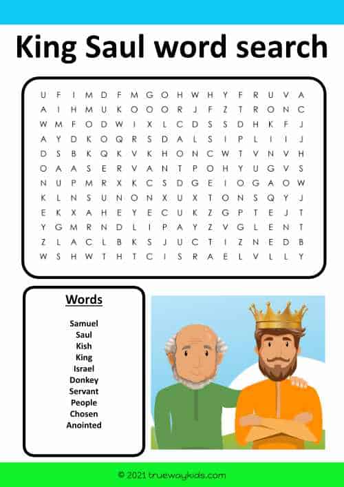 King Saul - (5-10 year old Bible lesson pack) - Trueway Kids