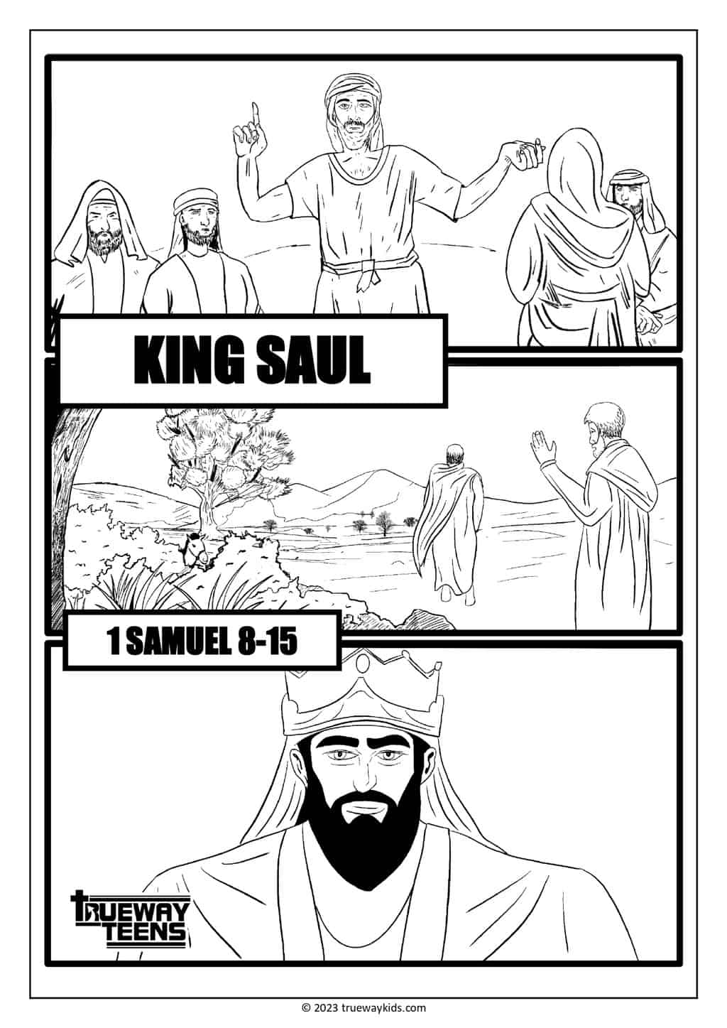 King Saul - Bible lesson for teens - Trueway Kids