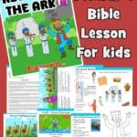 Teach your kids about the story of David Returns the Ark (2 Samuel 6) with our free Bible lesson guide! This lesson includes worksheets, coloring pages, crafts and more, making it perfect for home or church use.