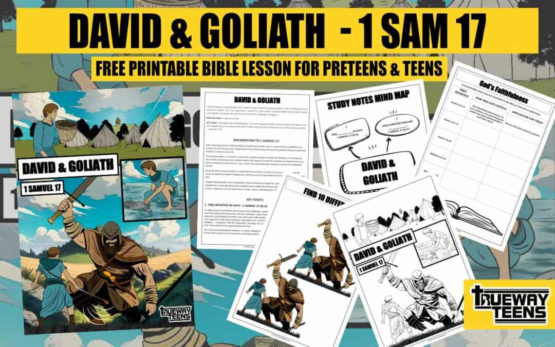 David and Goliath - 1 Samuel 17 (Bible lessons for teens)