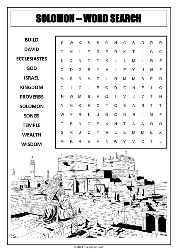 King Solomon - (Bible Lessons For Teens) - Trueway Kids