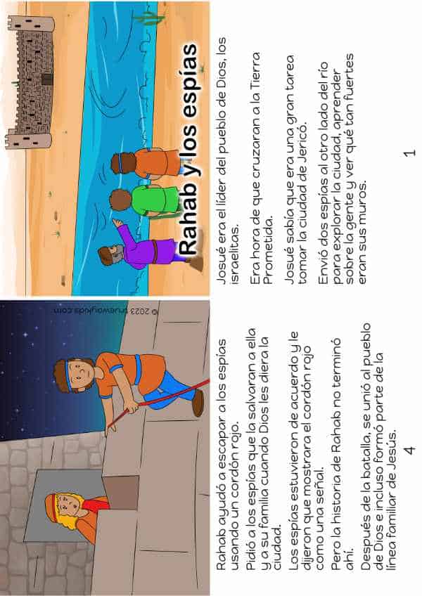 Rahab y los espías - Historia bíblica para niños