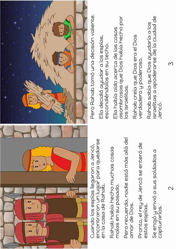 Rahab y los espías - Historia bíblica para niños
