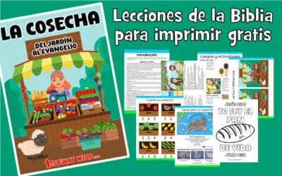Del Jardín al Evangelio – Lección bíblica para niños (La Cosecha)