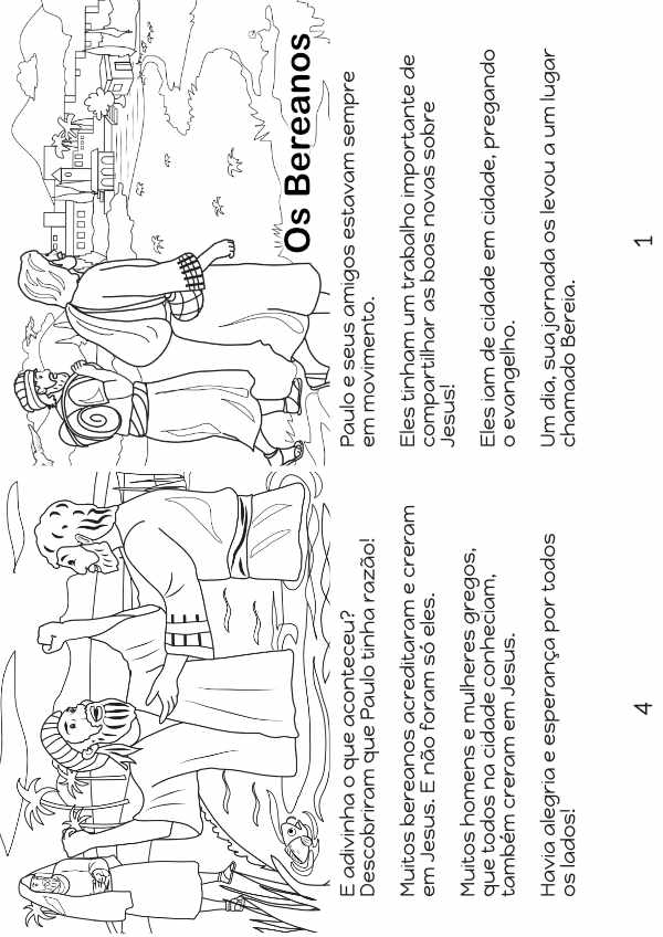 Os Bereanos - História bíblica para crianças