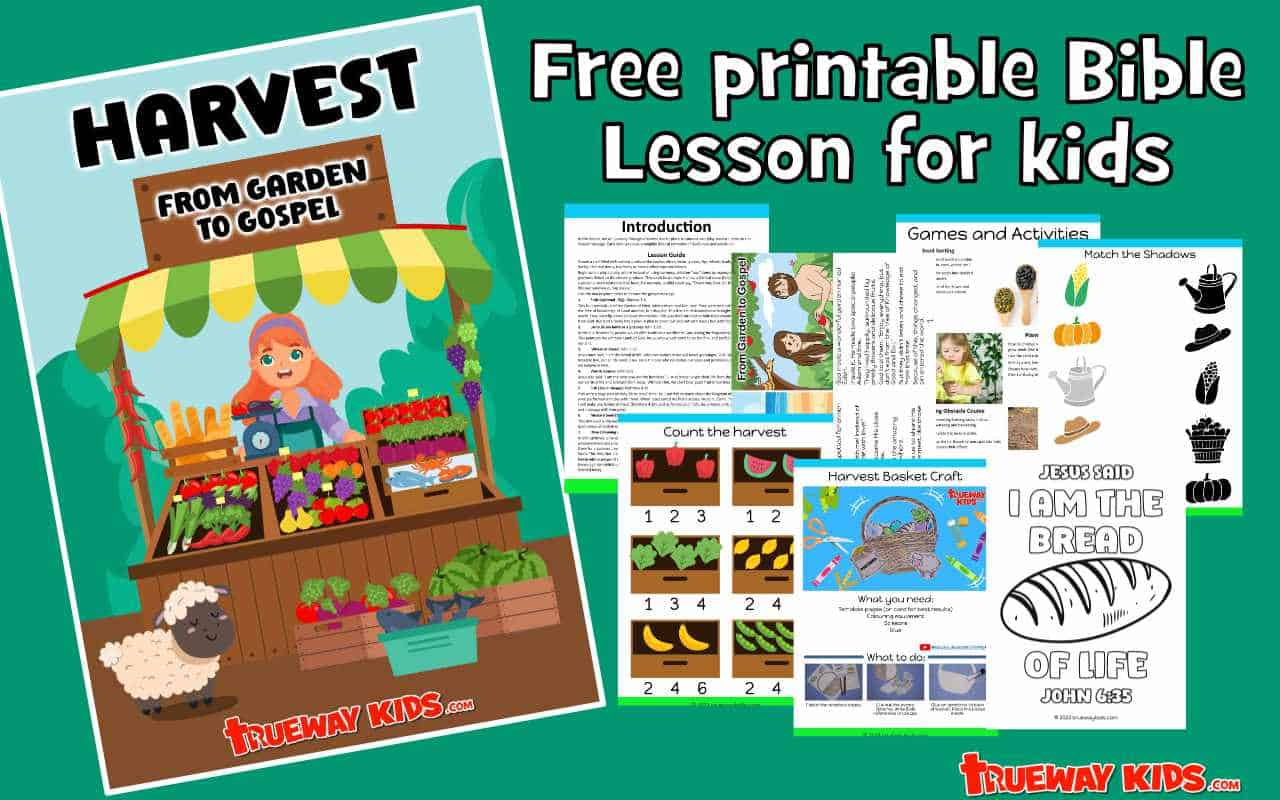 From Garden to Gospel - Harvest Bible lesson for kids - Trueway Kids