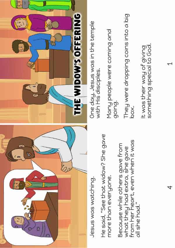 The Widow’s Offering - Bible story for kids