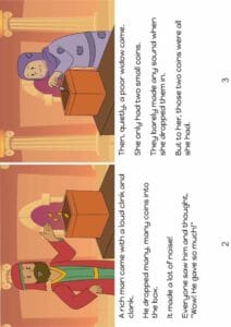 Offering Activity The Widow’s Offering - Bible lesson for kids - Trueway Kids