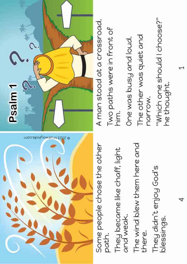 Psalm 1 (Two Ways to Live) - Bible lesson for kids - Trueway Kids