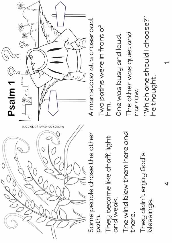 Psalm 1 Easy