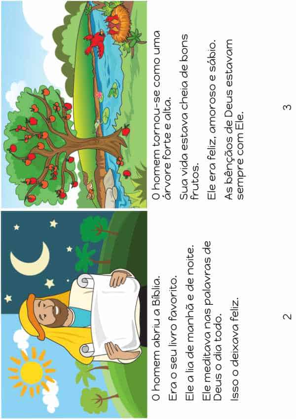 Salmos 1 - História bíblica para crianças
