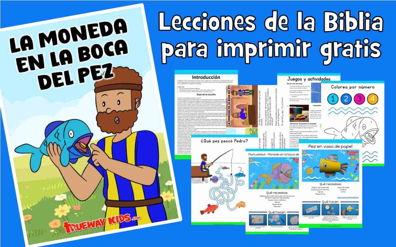 La Moneda en la Boca del Pez Lección bíblica para niños Trueway Kids