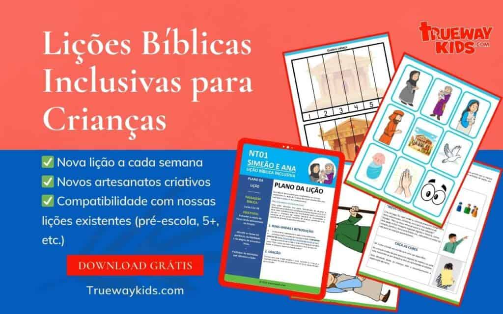 Lições Bíblicas Inclusivas para Crianças