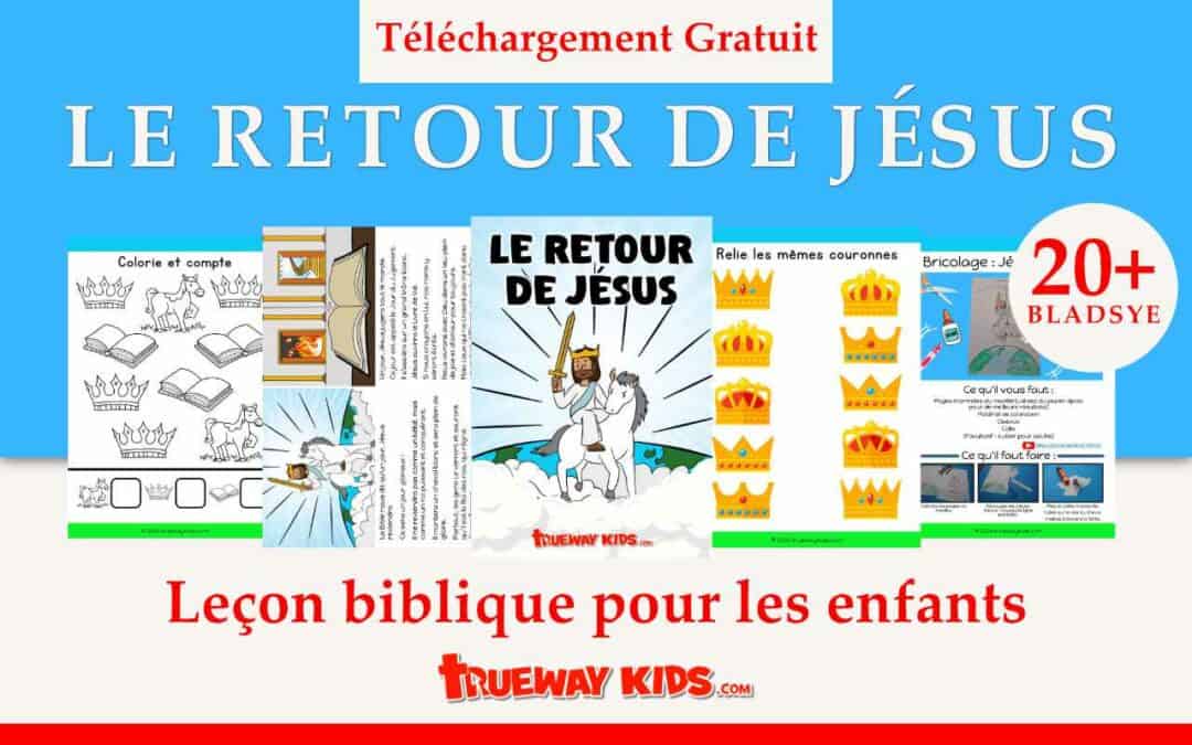Découvrez notre leçon biblique engageante et imprimable gratuite pour les enfants sur « Jésus revient ». Découvrez des activités amusantes, des travaux manuels et des leçons perspicaces sur la promesse du retour de Jésus. Parfait pour l’école du dimanche et l’enseignement à domicile !