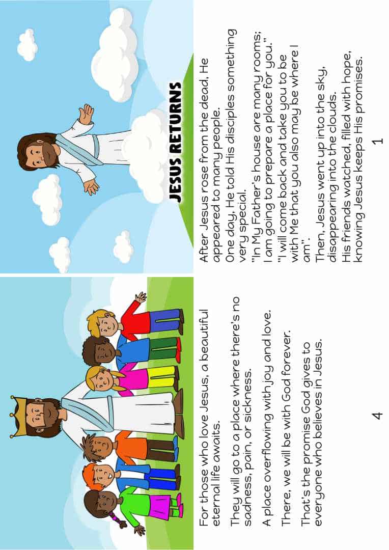 Jesus returns bible lesson for kids trueway kids