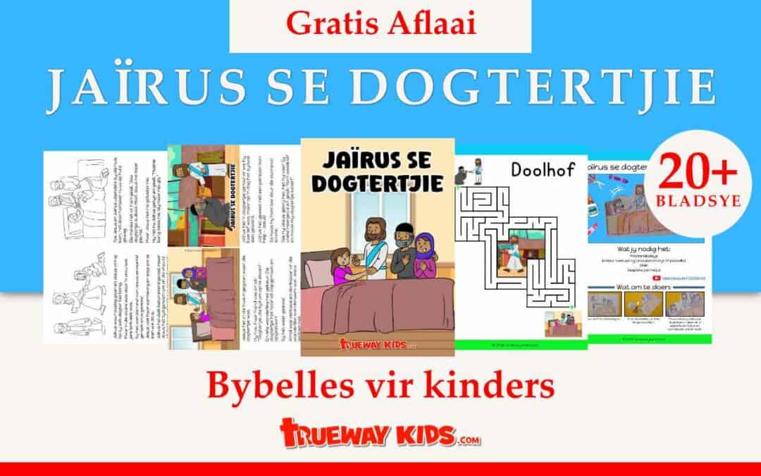 Verken ons omvattende versameling gratis drukbare aktiwiteite gebaseer op die Bybelverhaal van Jaïrus se dogter. Van boeiende storiebladsye en aanskoulike inkleurvelle tot opvoedkundige werkkaarte en kreatiewe handwerk, ons hulpbronne is perfek vir Sondagskool, tuisonderrig, of net lekker leer by die huis. Duik vandag saam met jou kinders in hierdie wonderbaarlike storie