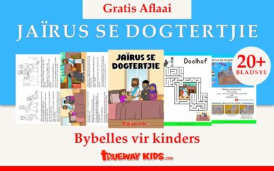 Jaïrus se dogtertjie – Bybelles vir kinders