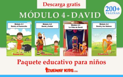 Módulo 4: David (Paquete educativo para niños)