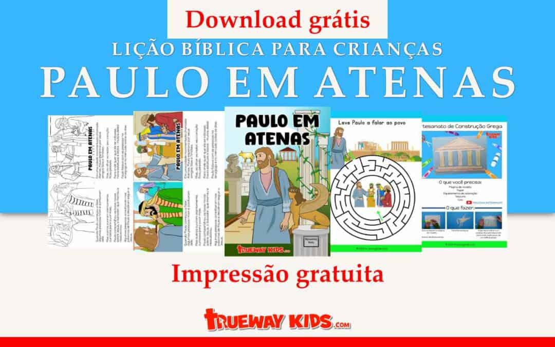 Descubra nossos pacotes de lições bíblicas abrangentes e gratuitos para impressão, feitos sob medida para todas as faixas etárias — de bebês a adolescentes — baseados no Sermão de Paulo em Atenas (Atos 17:16-34). Cada pacote inclui histórias envolventes, guias de aula, planilhas, jogos, páginas para colorir, trabalhos manuais e muito mais para ajudar crianças de todas as idades a se conectarem com esta poderosa escritura. Perfeito para escola dominical, educação em casa ou tempo bíblico em família. Explorar e baixar