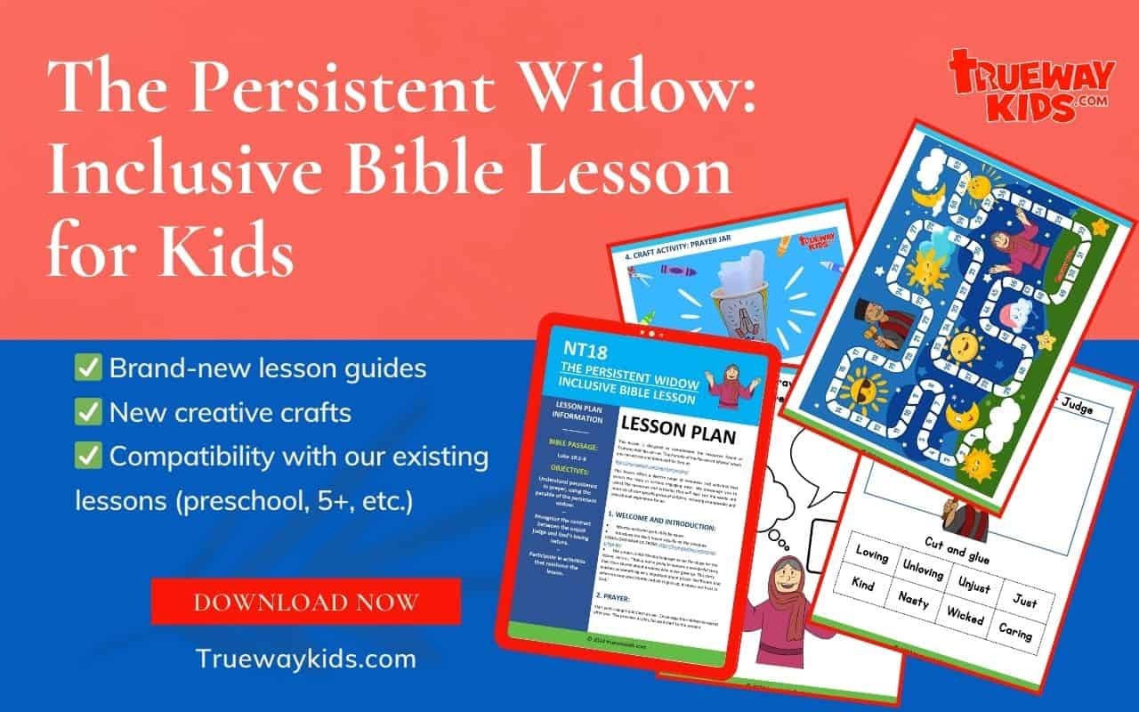 The Parable of the Persistent Widow - Inclusive Bible Lesson for Kids ...