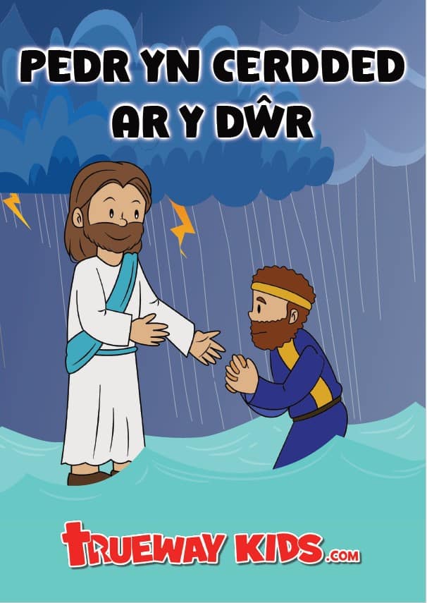 NT35 Pedr yn cerdded ar y dŵr NT35 Pedr yn cerdded ar y dŵr