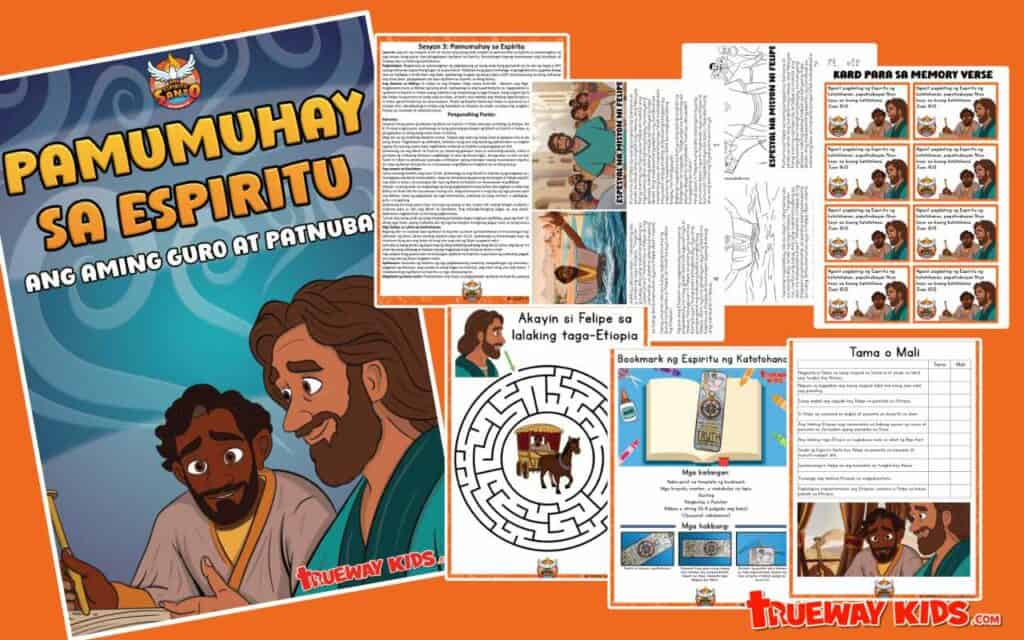Sesyon 3: Pamumuhay sa Espiritu - Layunin ng modyul na ito na turuan ang iyong anak tungkol sa pamumuhay sa Espiritu sa pamamagitan ng pag-unawa kung paano tayo ginagabayan ng Banal na Espiritu, tinutulungan tayong maunawaan ang Kasulatan, at inaakay tayo sa lahat ng katotohanan.