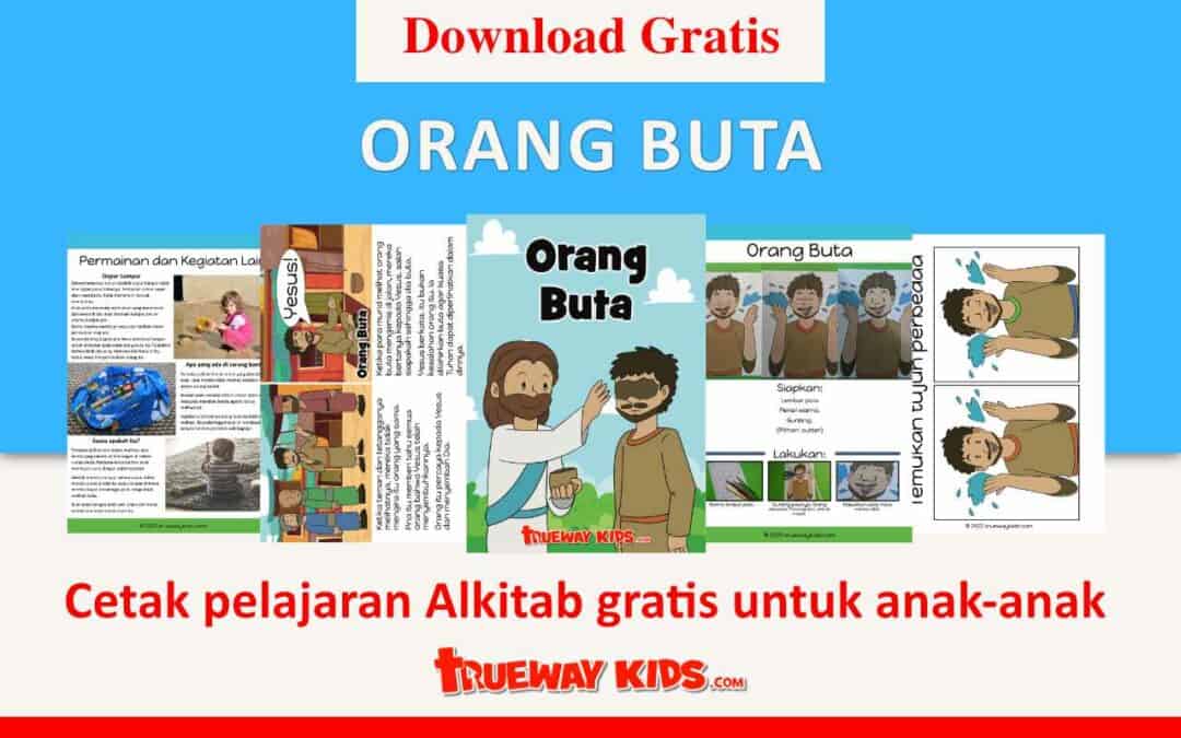Orang Buta (pelajaran Alkitab untuk anak-anak)