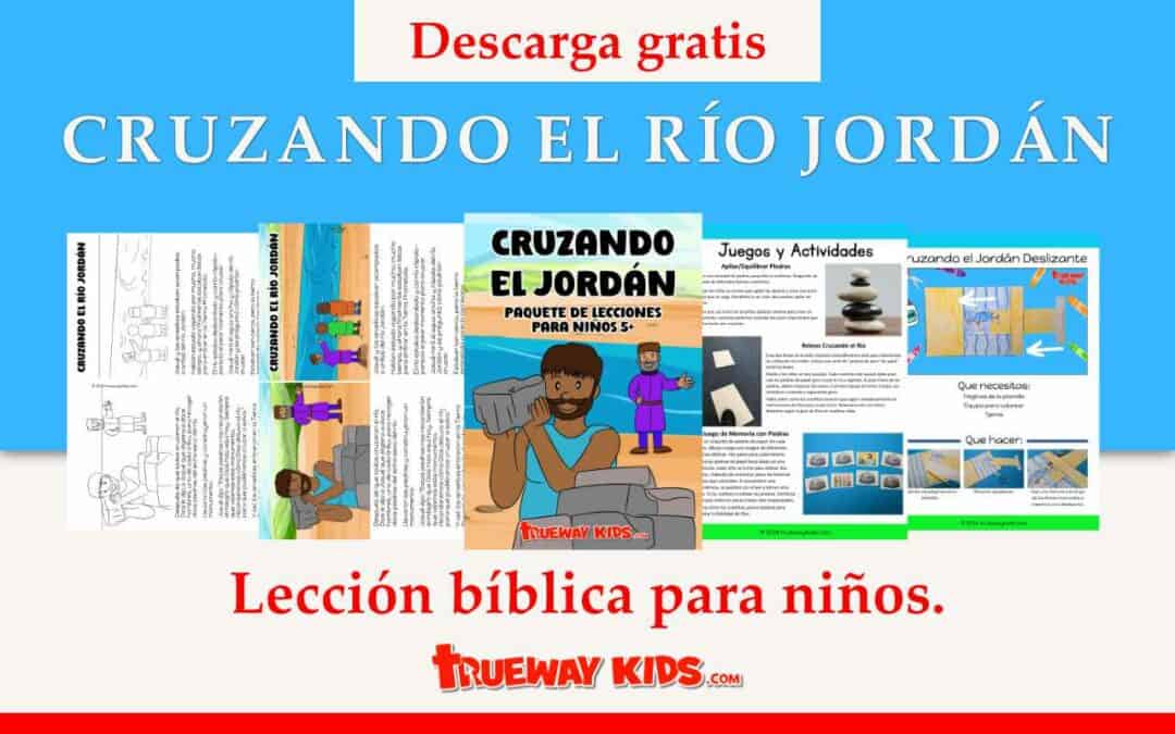 Enseñe a los niños sobre el cruce milagroso del río Jordán con esta lección bíblica gratuita. Incluye manualidades, juegos y actividades prácticas para ayudar a los niños a comprender la guía y el tiempo de Dios. ¡Ideal para la educación en el hogar, la escuela dominical o los devocionales familiares!