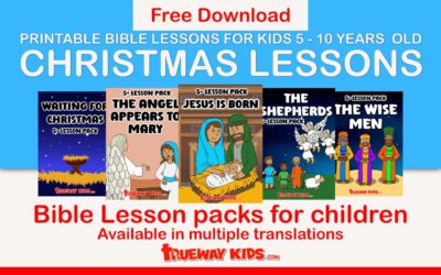 Advent and Christmas Lessons for Kids (5+ year old)