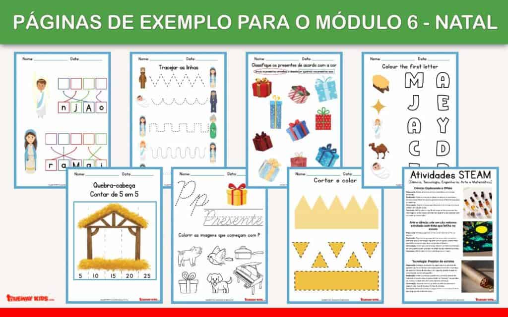 Dê uma espiadinha no nosso pacote de aprendizagem de Natal! Descubra lições e atividades sobre a visita do anjo a Maria, o nascimento de Jesus, a alegria dos pastores e a jornada dos Reis Magos. Cada página mistura histórias da Bíblia com aprendizado prático e diversão STEAM. Baixe a prévia gratuita hoje mesmo!