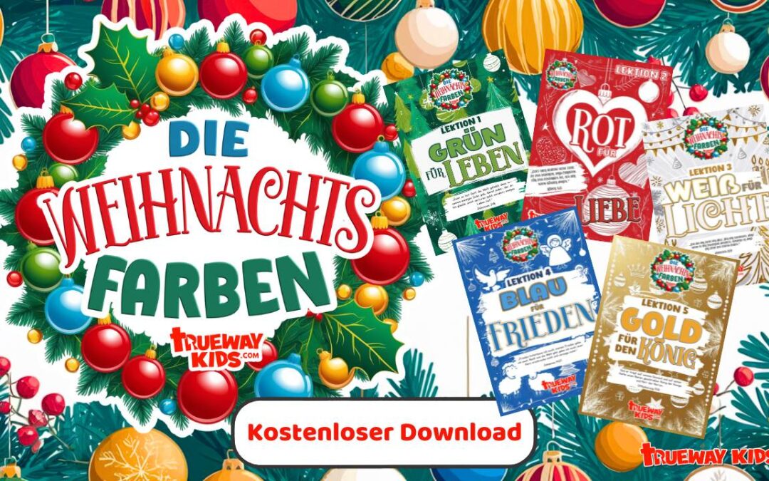 Willkommen zu unserer neuen Weihnachtsserie, die Kindern die wahre Bedeutung von Weihnachten durch die leuchtenden Farben der Saison näherbringen soll! Jede Lektion dreht sich um eine Weihnachtsfarbe: Grün, Rot, Weiß, Blau und Gold. Jede von ihnen bringt die Botschaft von Jesus auf eine visuell fesselnde und bedeutungsvolle Weise zum Leben.